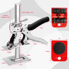 2PCS Furniture Jack Lifter with 4PCS Slider Kit, Hand Lifting Tool Jack and Moving Slider, Labor-Saving Arm and Furniture Move Roller Tools for Lifting Cabinet Sofa Table Tiles Refrigerator