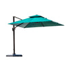 Outdoor Sunshade Umbrella Courtyard Umbrella Roman Umbrella Outdoor Large Sun Umbrella Stall Bar Folding Solar Umbrella With Lamp 3m Square Umbrella