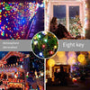 Solar Energy Color Lamp Flashing Lamp String Outdoor Courtyard Creative Sky Full Star Decorative Lamp Villa Garden Outdoor Waterproof Atmosphere Lamp