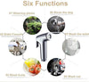 Portable Toilet Bidet Faucets Handheld Shower Spray Shattaf Head For Wash Bathroom Toilet Car Rinse Pet Shower Sprayer