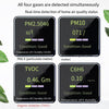 Indoor Air Quality Detector Household PM 2.5 Ambient Air Testing Instrument Haze Concentration Detector (Measuring Six Gases)