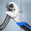 6 Pieces Multi Function Universal Wrench Two Piece Quick Water Pipe Wrench Faucet Wrench Large Open End Wrench