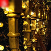 Solar Charging Lamp String Color Decorative Lamp Villa Courtyard Sub Lamp Room External Tree Color Lamp Outdoor Colorful Flashing Atmosphere Lamp