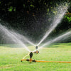 6 Pieces Automatic Sprinkler 360 Degree Rotation Garden Horticulture Agriculture Irrigation Watering Flower Vegetable Ground Sprinkler Greening Lawn Cooling Sprinkler (with A 4-tap)