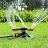 Garden Sprinkler 360 Degree Automatic Rotation Sprinkler Lawn Watering Sprinkler Roof Cooling Sprinkler Automatic Sprinkler Garden Watering Vegetable God Irrigation Sprinkler Upgrade Independent Version + 1 6-tap