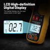 ECVV True RMS Digital AC/DC Clamp Meter 600A Multimeter Auto Range with Frequency Capacitance Temperature NCV Test Megohmmeter Data Hold