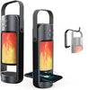 Portable Stereo Paired Outdoor Flame Light Wireless Charging Bluetooth Speaker Multifunctional Outdoor Emergency Light With Power Bank Function