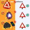 Safety Triangle Multifunctional Emergency Triangles Lights for Vehicle Breakdowns