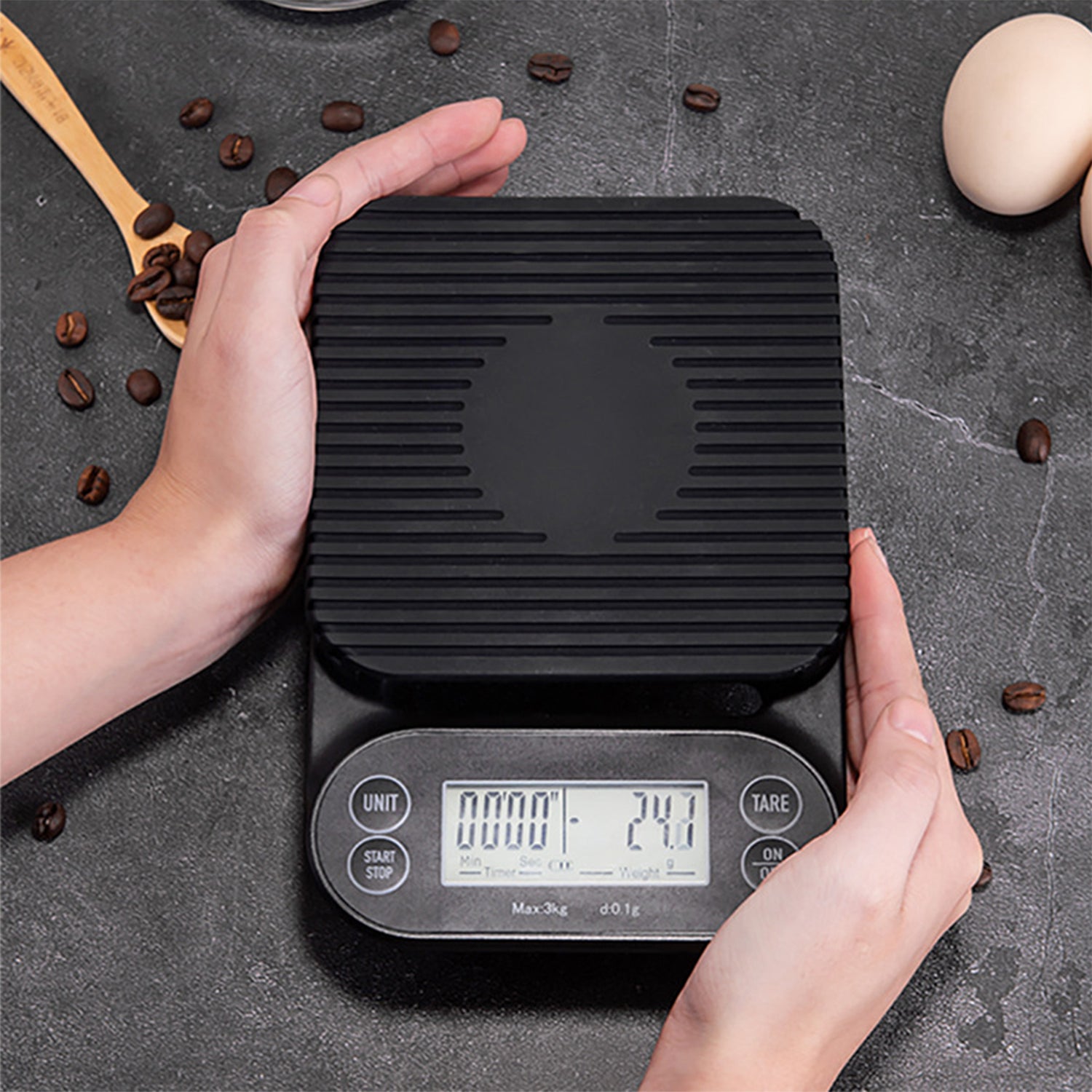 Cook Time Digital Kitchen/Food Scale Grams and Ounces - Ultra  Slim/Multifunction/Tare Function Kitchen Weight Scales for Cooking & Baking