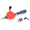 Mini Hand Drills Manual Vintage Manual 3/8 inch with Finely Cast Steel Double Pinions Design
