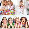 DIY Pop Children's Handmade Beaded Jewelry Making Kit Hair Band Necklace Bracelet Ring Toy for Girls with 5 Headbands, 10 Bracelets, 15 Rings, 1 Booklet and 1 Portable Storage box(750pcs)