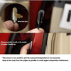 Car Thermometer Digital Clock DC 12V Automobile Clock LED Lighted Auto Dual Temperature Gauge Voltmeter Voltage Tester