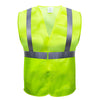 10 Pieces Reflective Vest High Visibility Reflective Safety Vest for Work, Cycling, Runner, Surveyor, Volunteer, Crossing Guard, Road, Construction