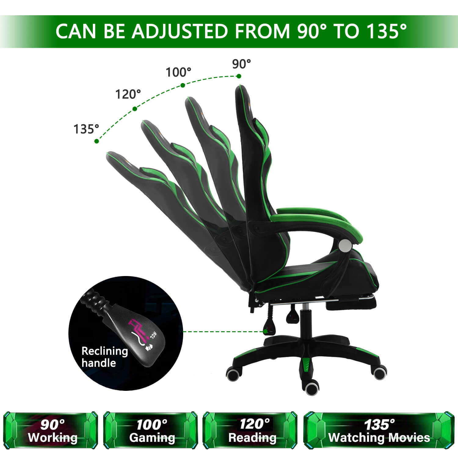 Vibrating on sale gaming chair
