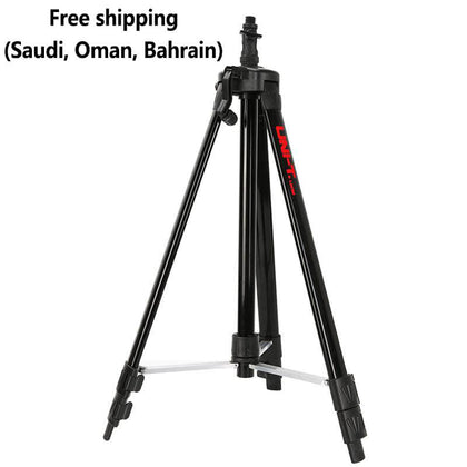 UNI-T 1.5M Aluminum Alloy Tripod Adjustable Height Thicken Aluminum Alloy Tripod Stand for Laser Level