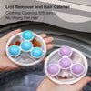 8 PCS  Reusable Hair Filter Cleaning Mesh Bag for Laundry