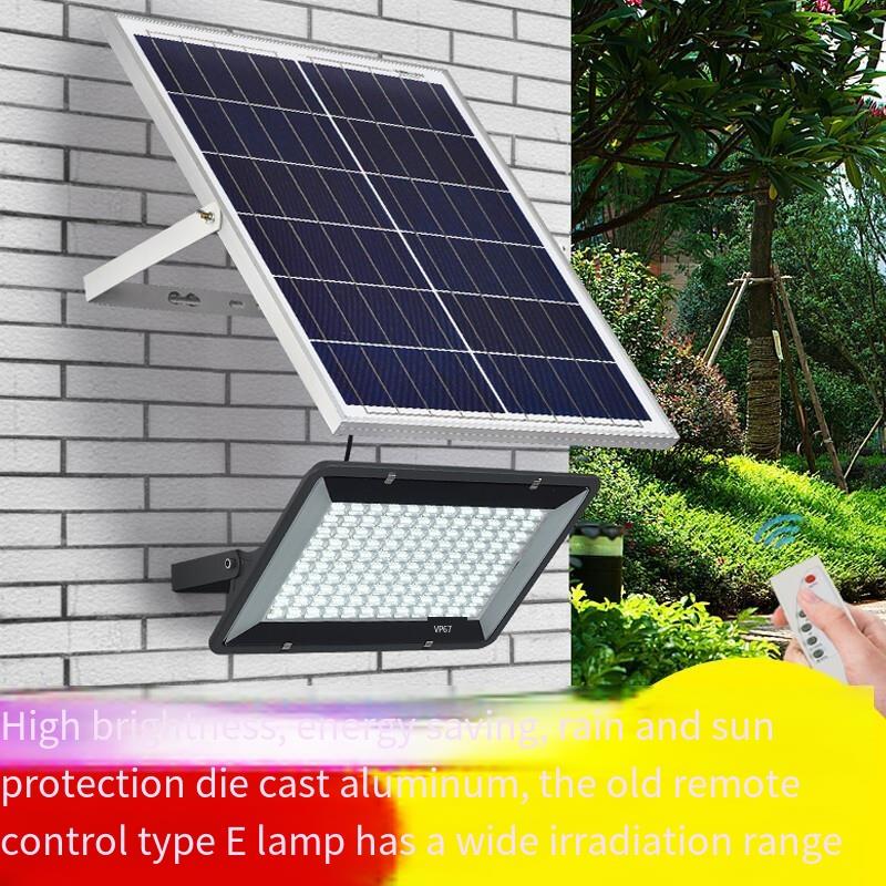 Solar Lamp Courtyard Lamp Street Lamp Household Indoor And Outdoor Radar Induction Large Range Projection Lamp 240w