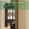 Solar Wall Lamp Waterproof Chinese Outdoor Courtyard Aisle Villa Lamp Antique Outdoor Terrace Gate Garden Lamp 15w