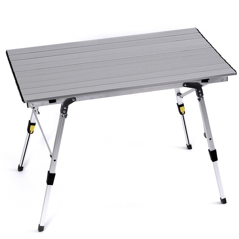 Upgraded Medium Folding Table Folding Table Outdoor Table And Chair Portable Aluminum Alloy Table Advertising Stall Training Table Self Driving Outdoor Table