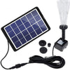 6V3W Solar Panel+Water Pump Solar Fish Tank Solar Fountain Outdoor Pool Fish Tank Diving Small Garden Rockery Static Water Pump