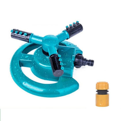 Garden And Horticulture Automatic Rotary Sprinkler 360 Degree Irrigation Lawn Garden Watering Roof Cooling Sprinkler Series + Four Joint Set + 30 Meter Pipe