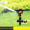 6 Pieces Automatic Watering 360 Degree Adjustable Rotary Garden Sprinkler Lawn Household Greening Vegetable Watering Greenhouse Vegetable Irrigation Sprinkler