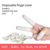 Latex Finger Cover Anti Static Powder Free Finger Cover Thickened Wear Resistant Anti Slip Protective Finger Cover Milky White 500g (about 900)