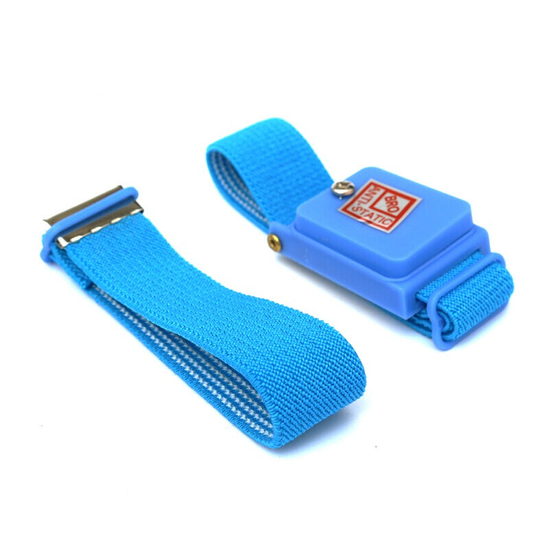 25 Pieces Wireless Cable Anti Static Wrist Strap Bracelet Blue ESD Protection Anti-Static Device