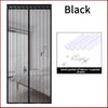 Magnetic Mosquito Nets for Doors Diamond Mesh Door Curtain Automatic Closing