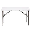 1.2m Outdoor Stall Table and Chair Set Shelf Folding Table Simple Portable Table Outdoor Long Table Rectangular Stall Family Dining Table Chair Set