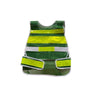 6 Pieces Reflective Vest Reflective Vest Green High Visibility Safety Vest