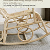 Rattan Rocking Chair Household Balcony Adult Rattan Chair Shinto Elderly Leisure Chair Reclining Chair