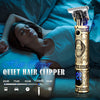 Professional T Outliner Trimmer, Electric Wireless Haircut T-Bladeds Trimmer with LCD Display