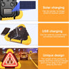 Safety Triangle Multifunctional Emergency Triangles Lights for Vehicle Breakdowns