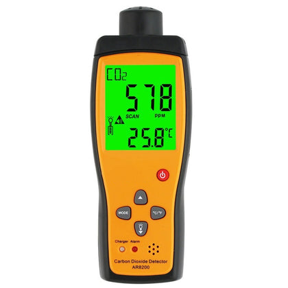 Carbon Dioxide Detector Carbon Dioxide Concentration Tester Handheld Gas Content Detector