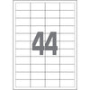 10 Packs 44-Up Label Stickers (50 Sheets/Pack) A4 Size White Self Adhesive Shipping Address Mailing Labels SKU Labels for Laser/Inkjet Printer Barcode Stickers