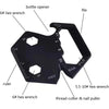 Multitool Card Key Chain Multipurpose, Foldable Survival Tool Set for Men & Women