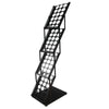 Zigzag Brochure Stand Portable Literature Stand Applicable A4 Folding Data Rack Magazine Rack with Oxford Cloth Bag