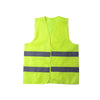 ECVV Reflective Safety Vest Unisex Reflective Vest Workwear High Visibility Day Night Running Cycle Warning Green Orange Construction Safety Vest