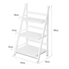 Flower Rack Yaotai Third Floor Balcony Flower Pot Rack Floor Storage Rack White 33037