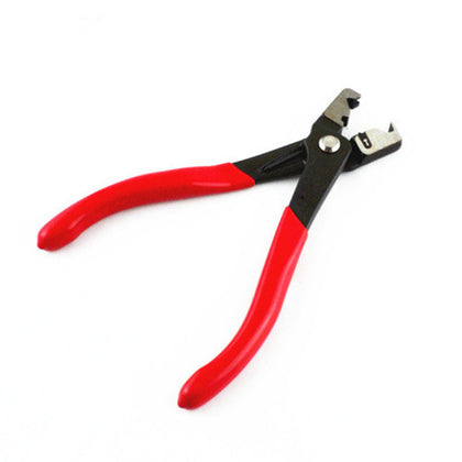 Bundle Plier Auto Hose Clamp Plier Car Angled Clip Plier Cable Type Flexible Wire Long Pliers Tube Bundle Removal Repair Tool