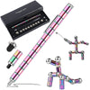 Toy Pen - Magnet Fidgi Pen - Jiki pen -Multifunctional Deformable Polar Pen - Strato Pen Fidget Pen Decompression Magnetic Metal Pen