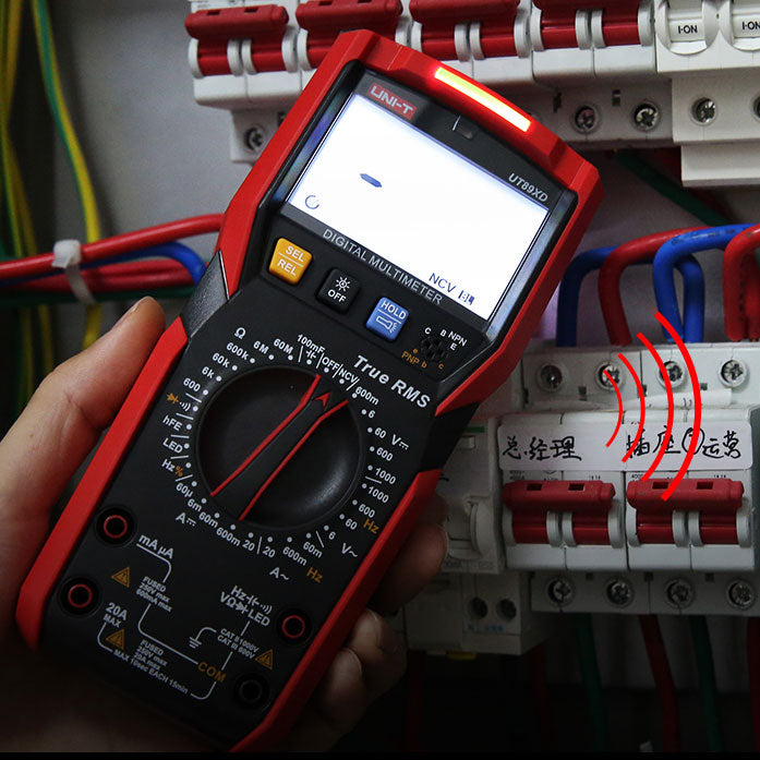 UNI-T Digital Multimeter LED Tester 1000V Voltage Electricians Measurement Tools UT89 High Accuracy Handheld Mini Universal Meter For Electricians
