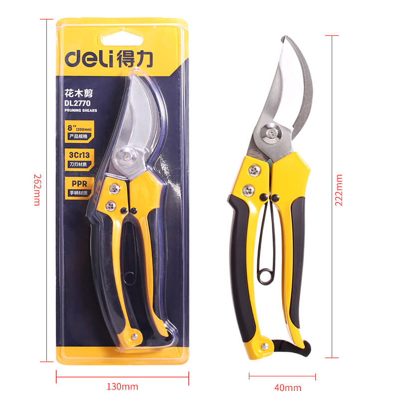 Deli 20 Pieces Curved Pruning Shears 8