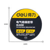 Deli 50 Rolls Black Electrical Insulation Tape 0.13mm*18mm*10m Tape DL5261