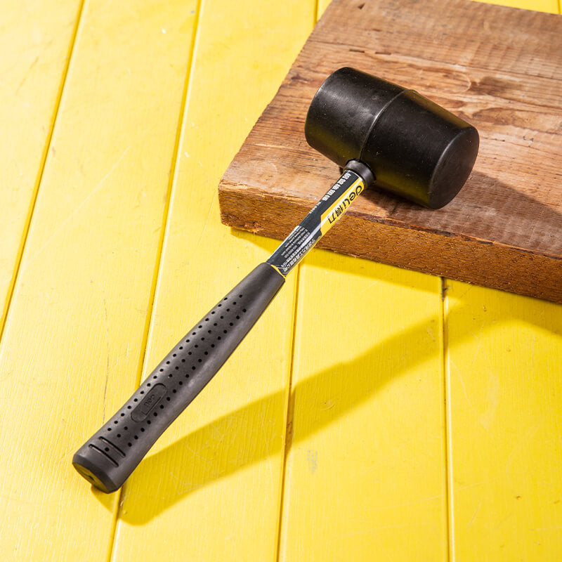 Deli 50 Pieces Installation Hammer with Steel Handle 0.35kg Hammer DL5612