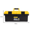 Deli 5 Pieces Reinforced Plastic Toolbox 19