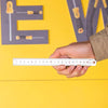 Deli 50 Pieces Straight Steel Ruler 200mm Rulers DL8020
