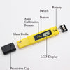 Digital PH Meter, PH Meter 0.01 PH High Accuracy Water Quality Tester with 0-14 PH Measurement Range for Household Drinking, Pool and Aquarium Water