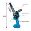 Electric Chain Saw Mini Cordless Garden Logging Saw Woodworking Cutting Power Tool